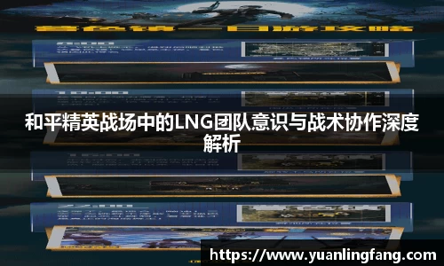 和平精英战场中的LNG团队意识与战术协作深度解析